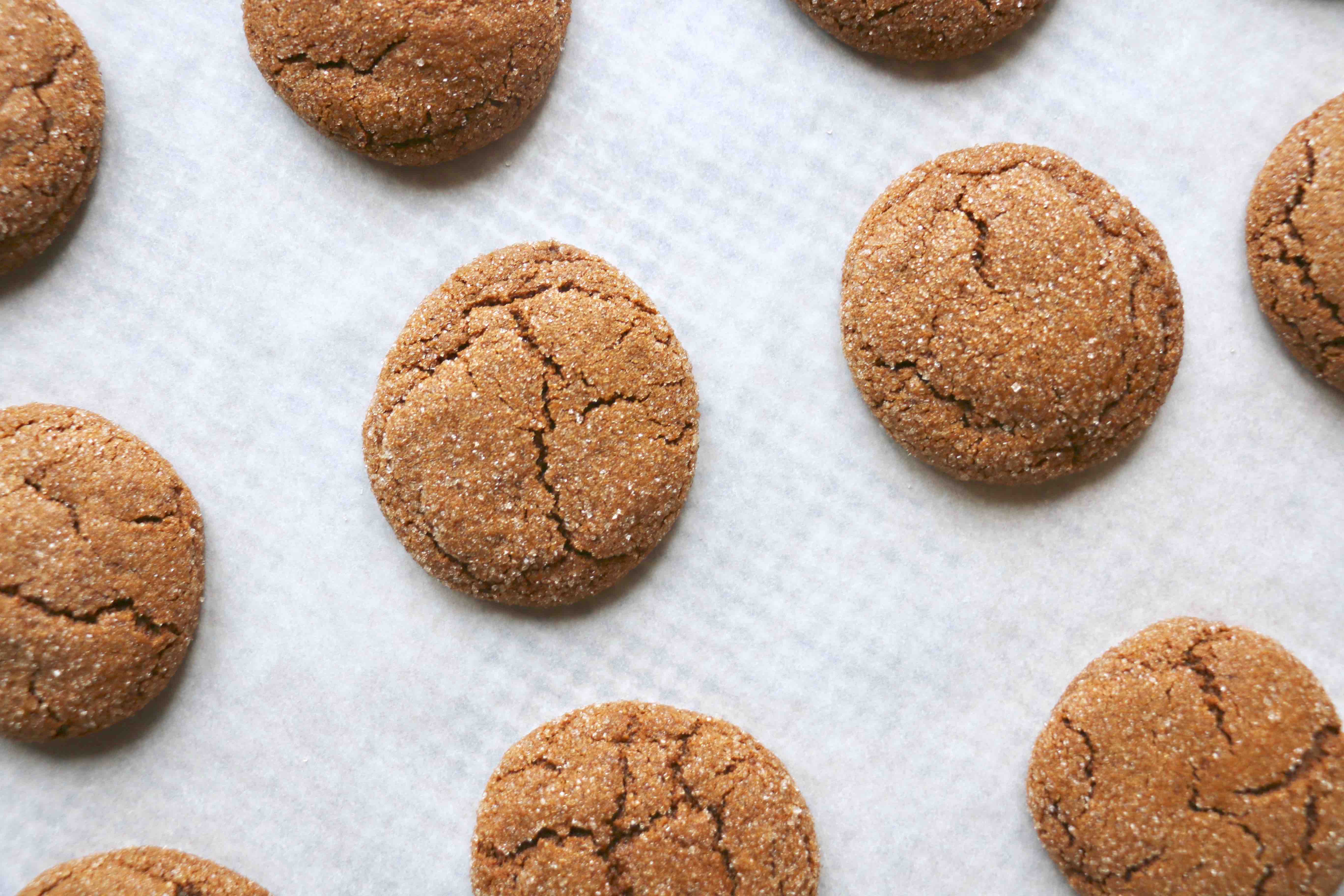 Vegan Ginger-Molasses Cookies