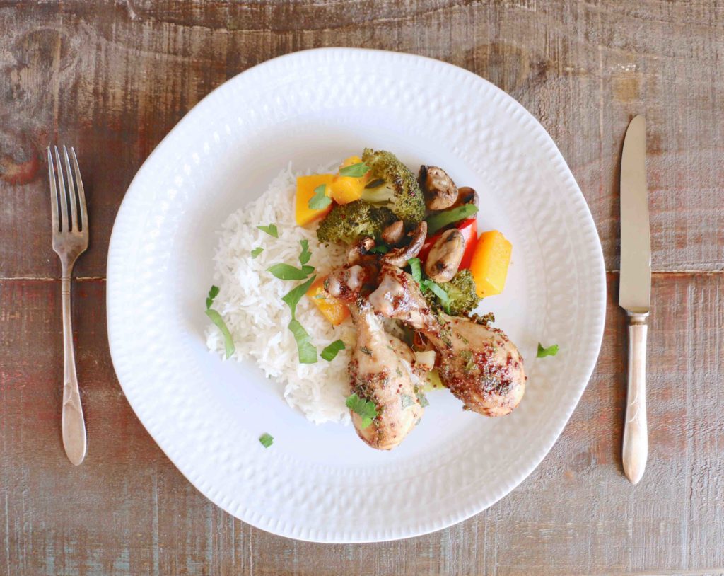 Roasted Balsamic Chicken and Vegetables A Dash Of Wholesome