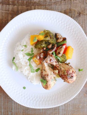 Roasted Balsamic Chicken and Vegetables